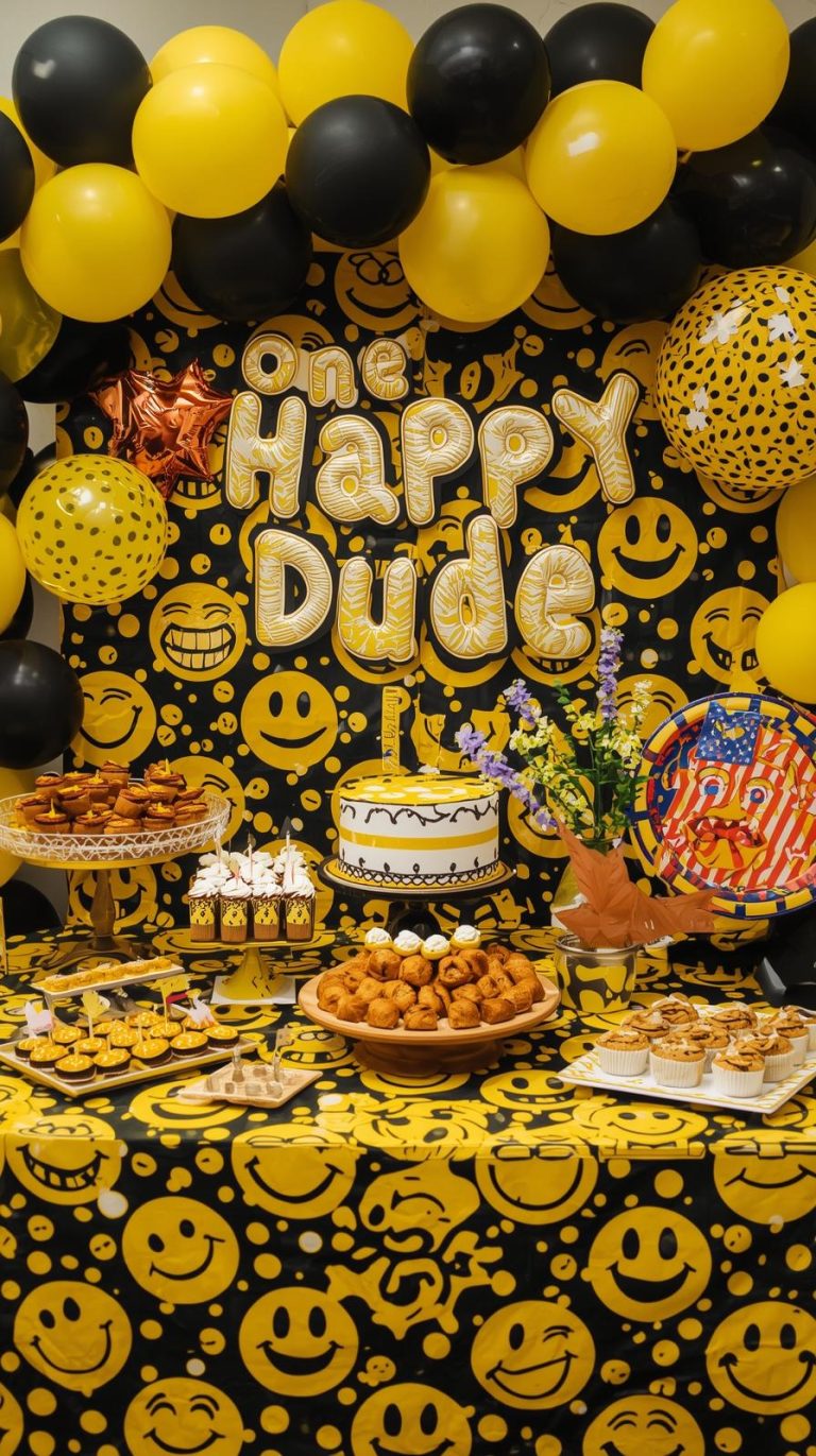 One Happy Dude Party Food: Delicious Ideas for a Fun Birthday Bash