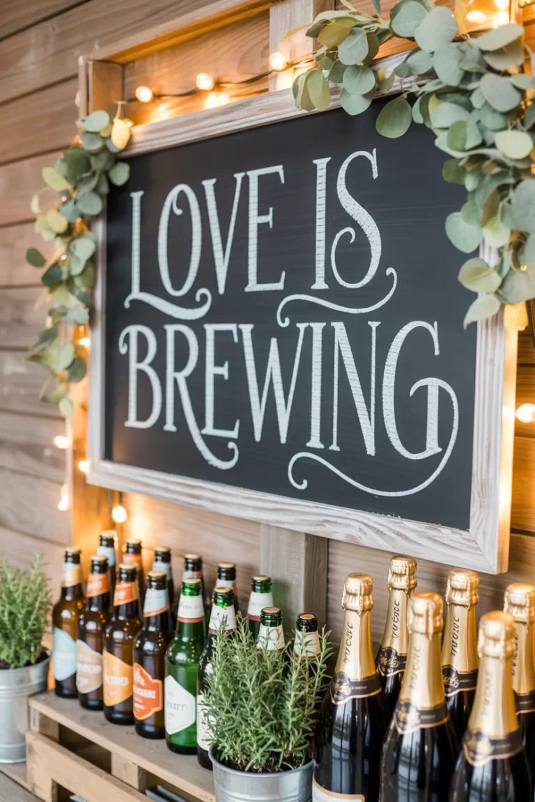 15 Bubbles and Brews Couples Shower Ideas That’ll Make Your Celebration Pop (Before the “I Dos”)