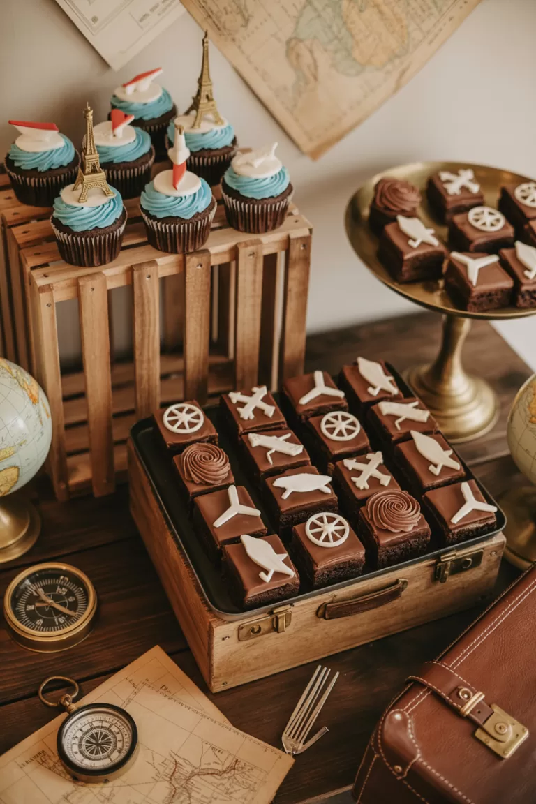 15 Bon Voyage Party Ideas to Send Them Off in Style (Vintage Travel Edition)