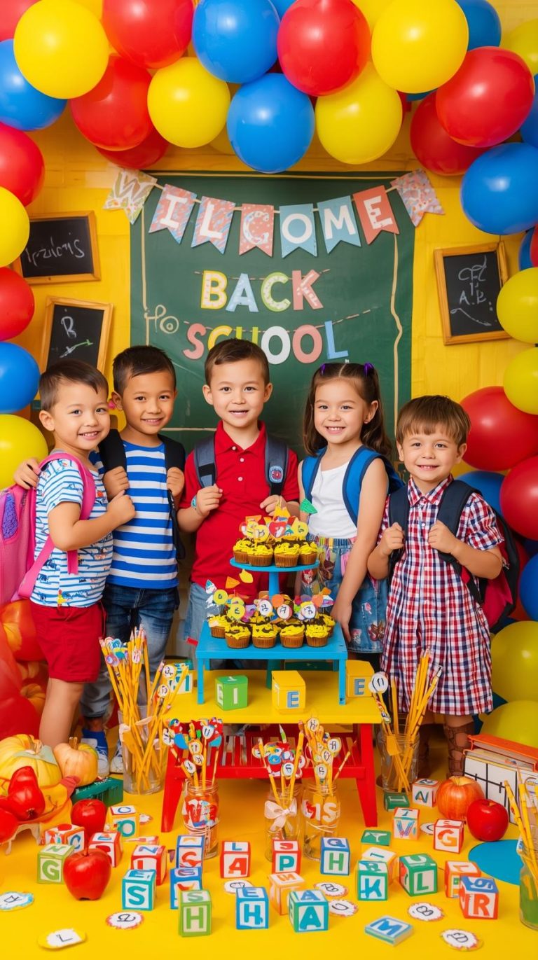 Back to School Party Inspiration — 16 Snacks, Decor & Activities Kids Will Love