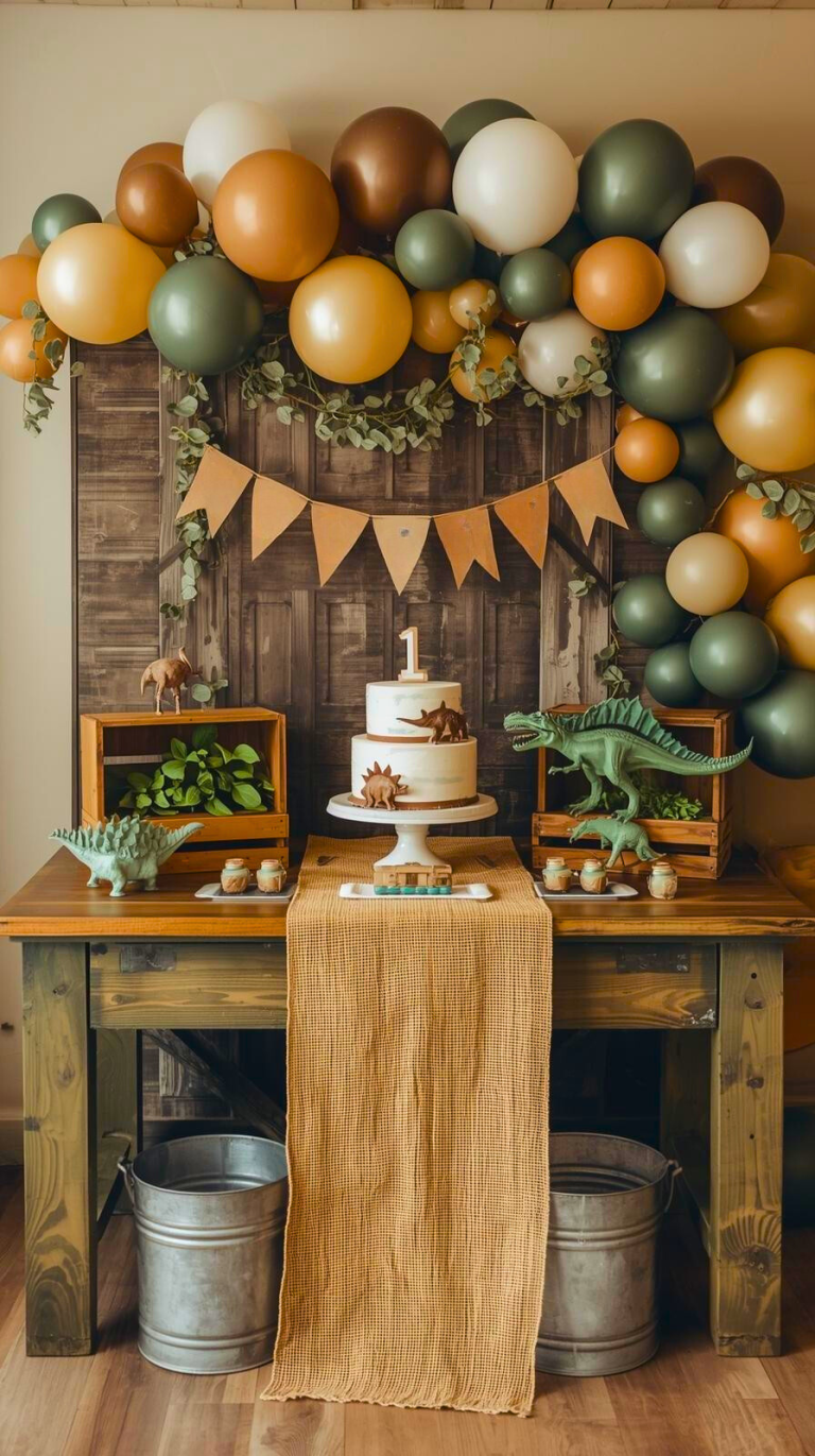 Oneasaurus Birthday: Adorable Dino Themed 1st Birthday Party Ideas for Your Little Explorer