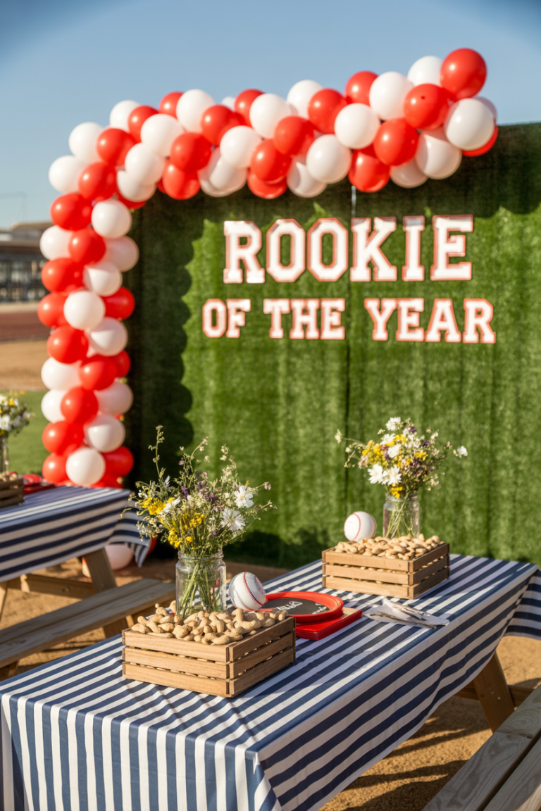Baseball 1st Birthday Party: Adorable Ideas for Your 1st Rookie of the Year Party