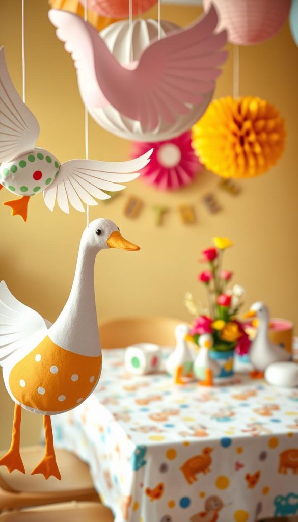 Silly Goose party decorations