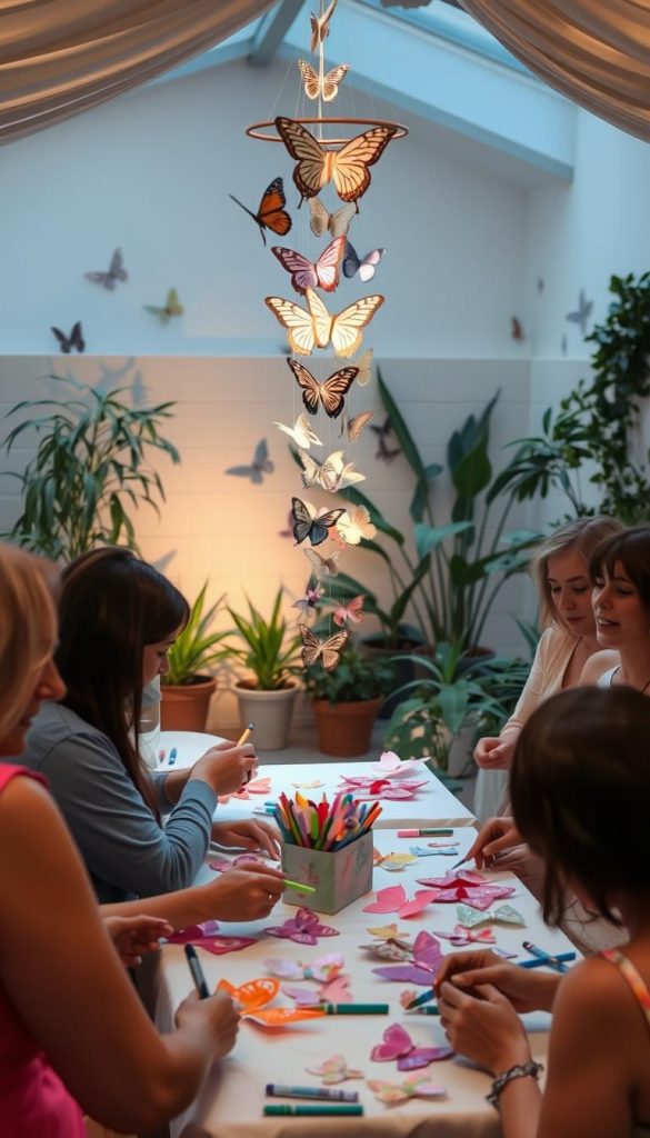 butterfly baby shower activities