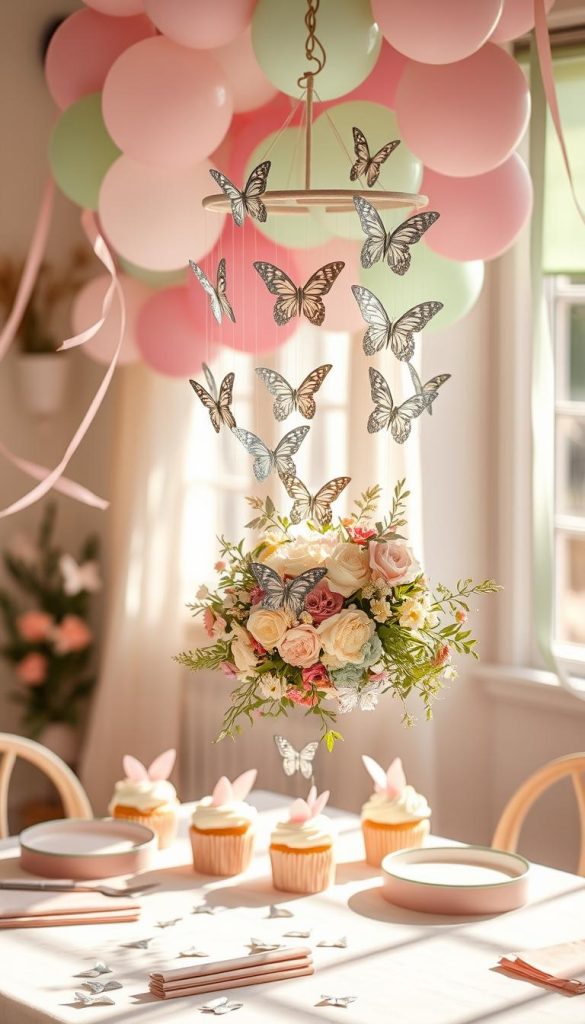 butterfly baby shower decorations