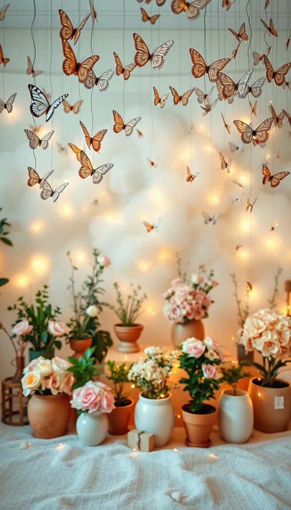 butterfly baby shower decorations