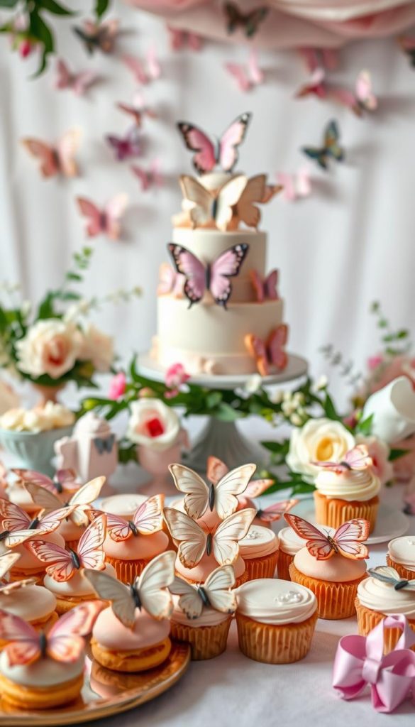 butterfly baby shower food