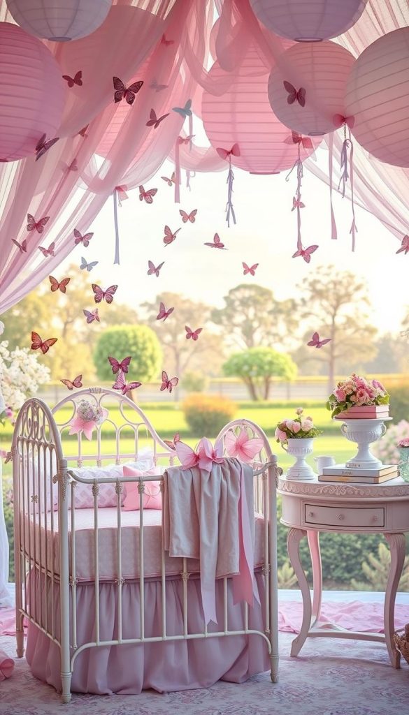 butterfly baby shower theme