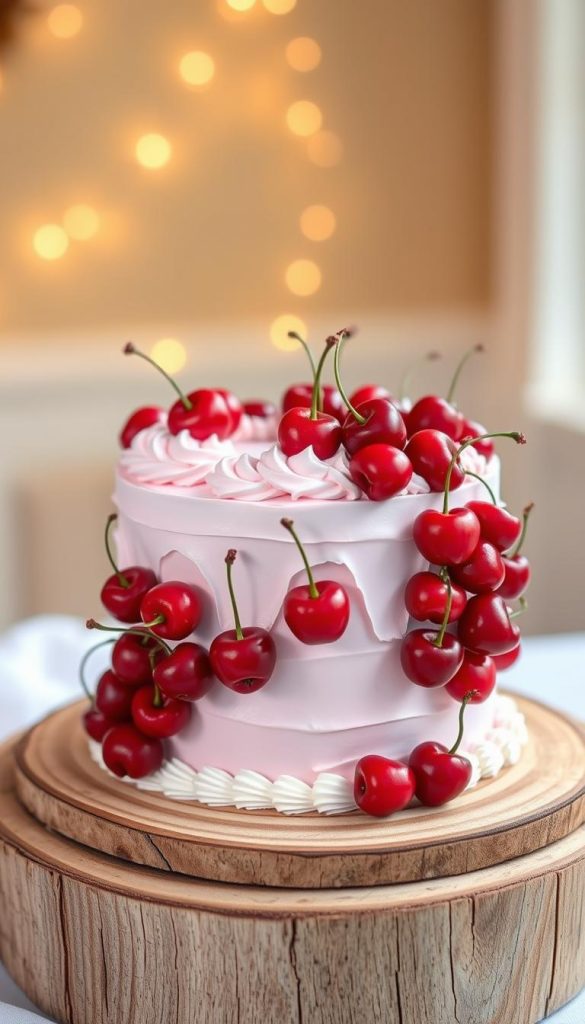 cherry on top baby shower cake cherry on top baby shower cake