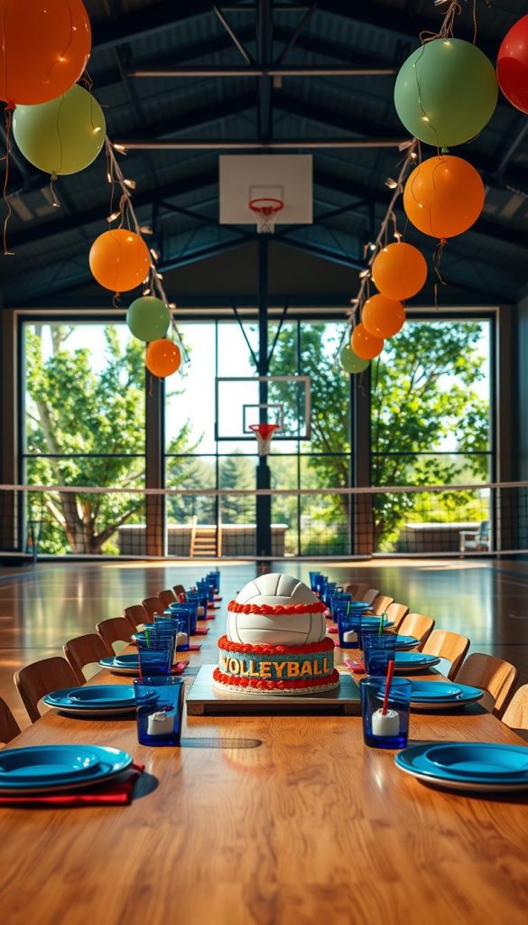 choosing volleyball party venue