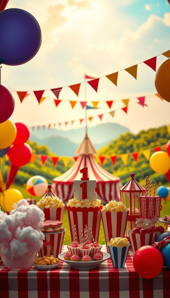 circus party zones