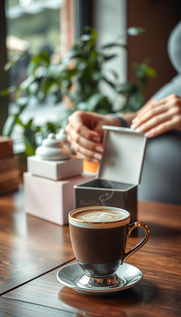 coffee-inspired gender reveal