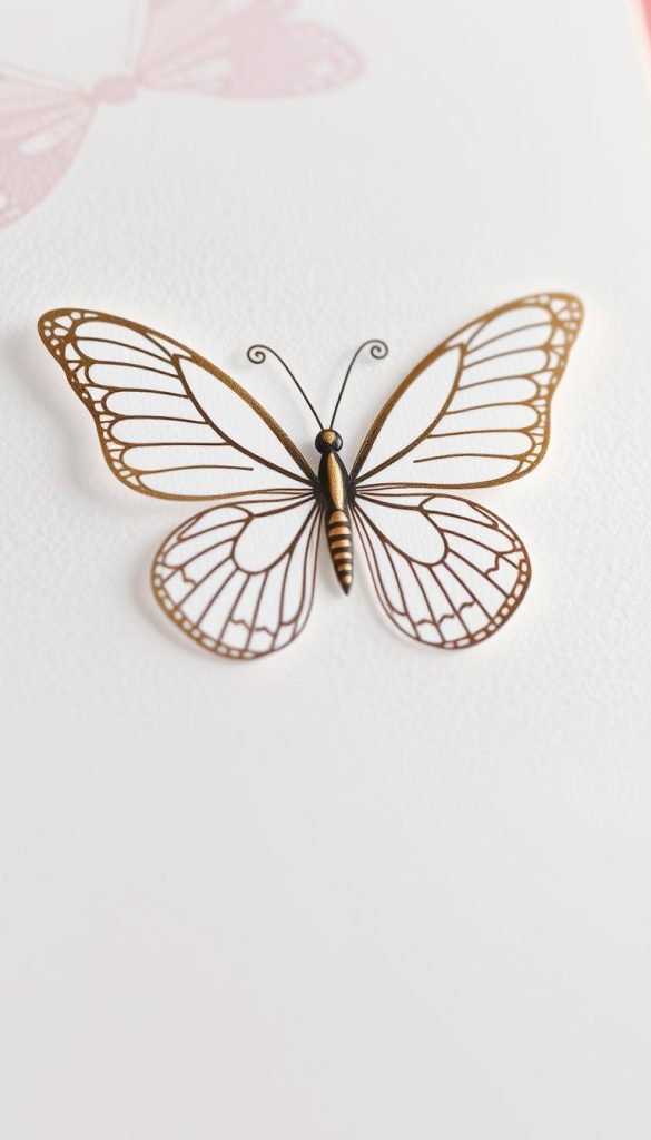 custom butterfly invitations