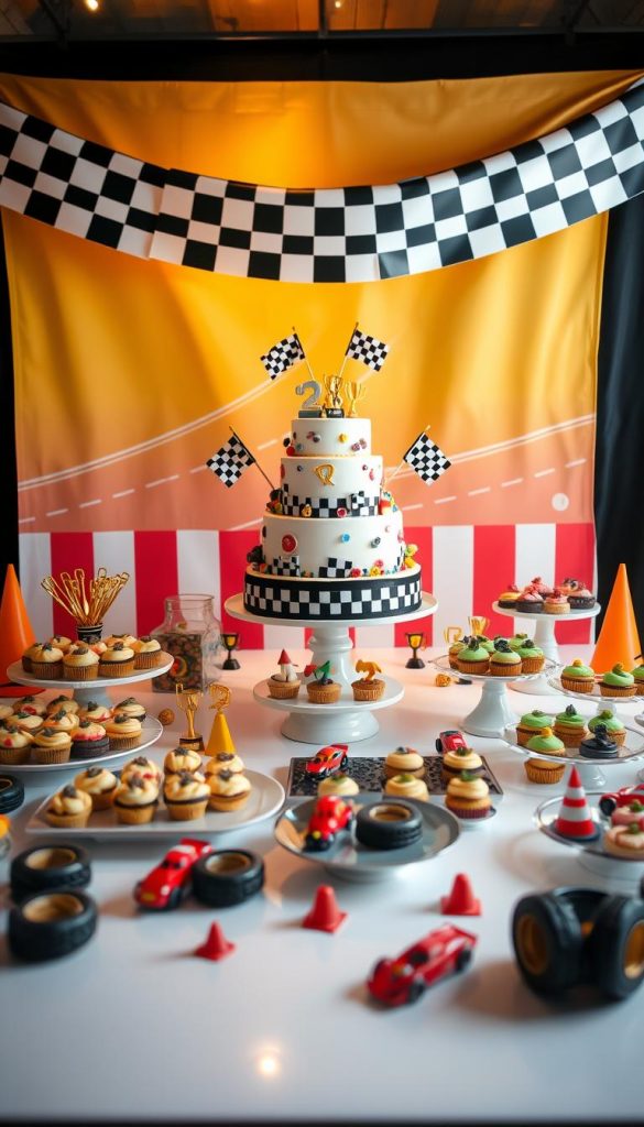 dessert table