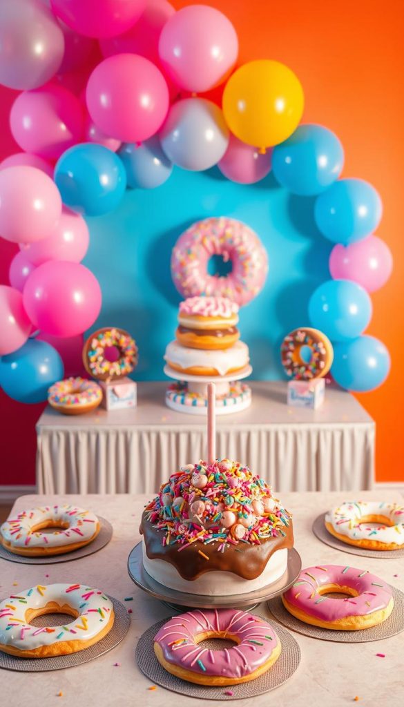 donut party decorations