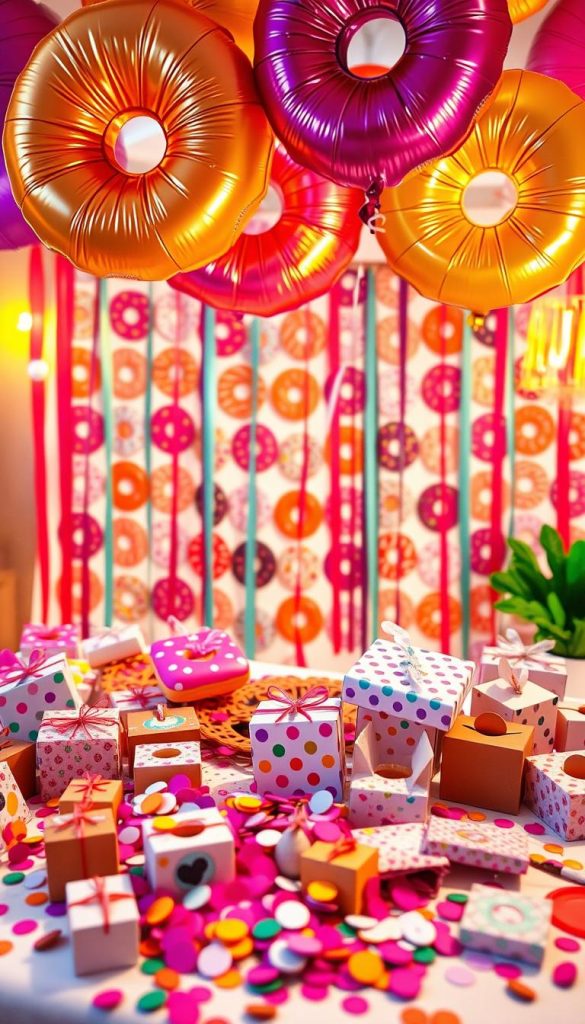 donut party favors