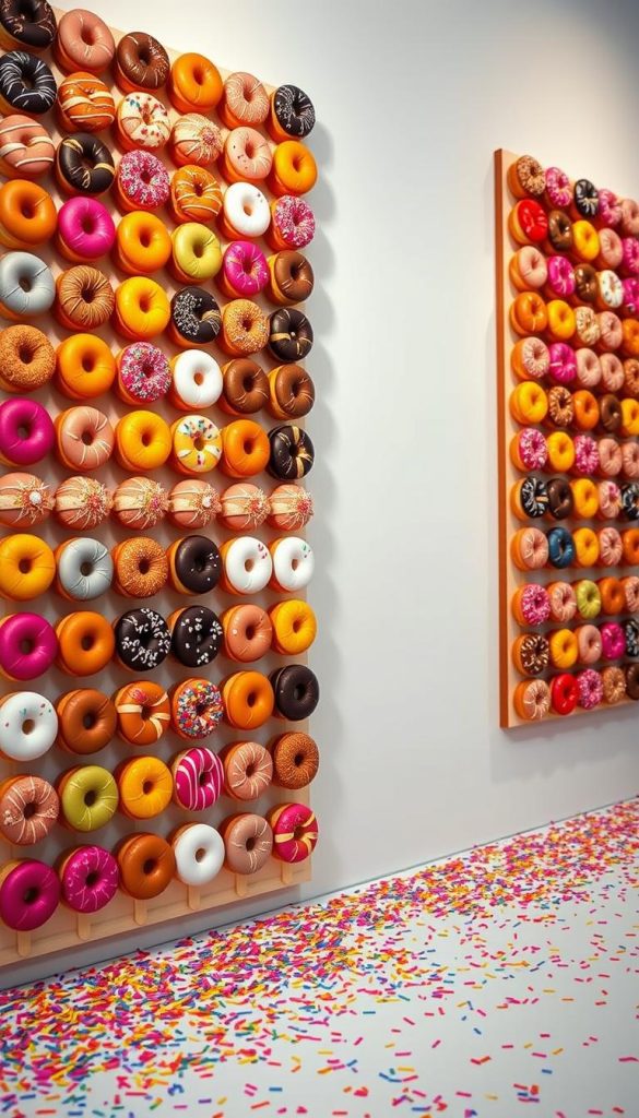 donut wall decoration