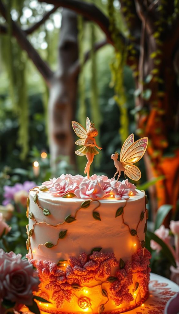 fairy birthday cake