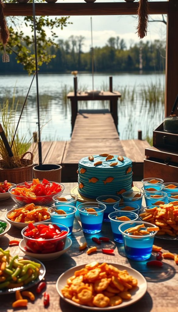 fishing party food