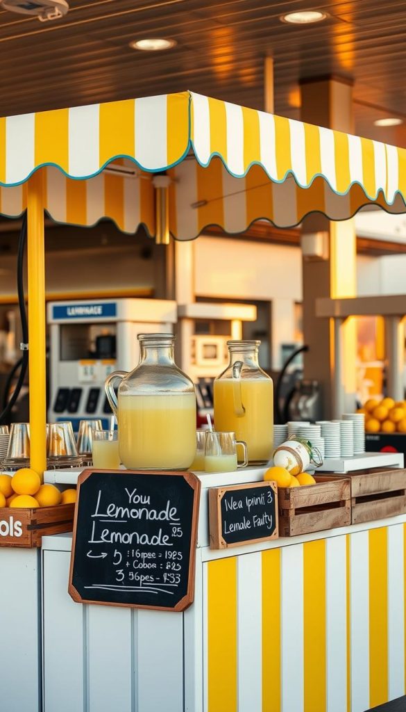 fueling station lemonade