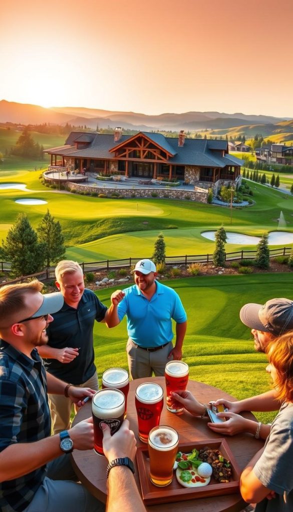 golf resorts for bachelor parties