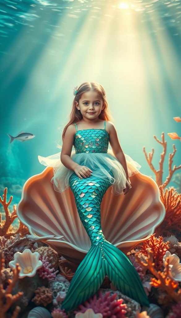 mermaid birthday girl outfits