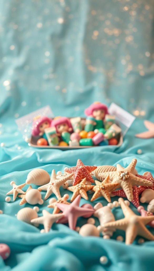 mermaid theme party favors