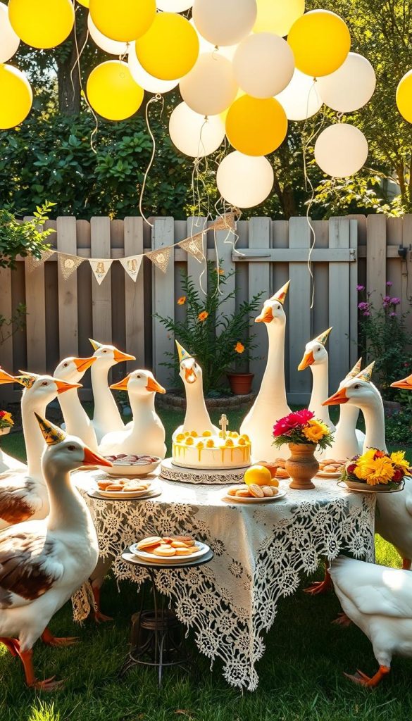 one silly goose birthday party planning