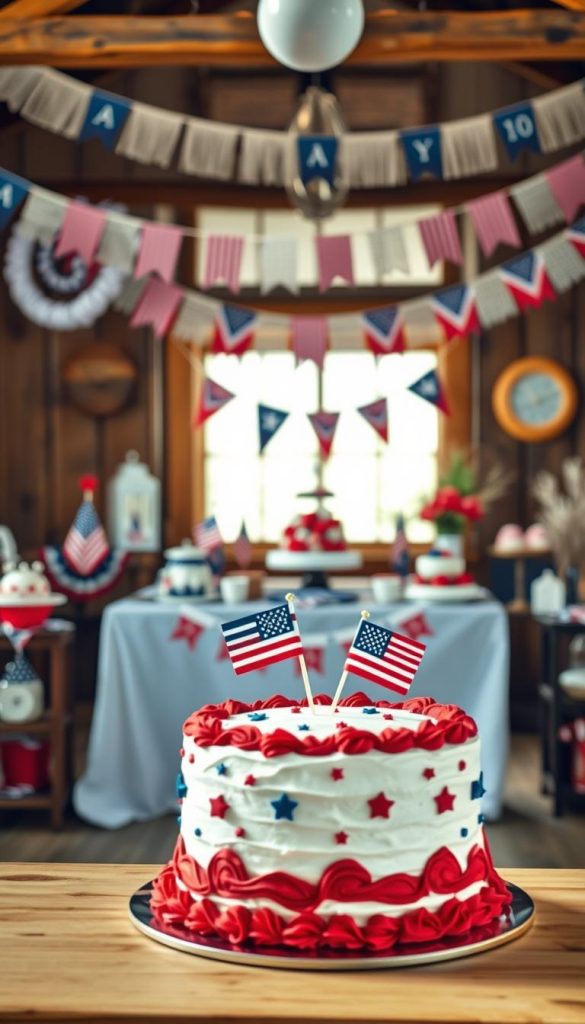 patriotic baby shower