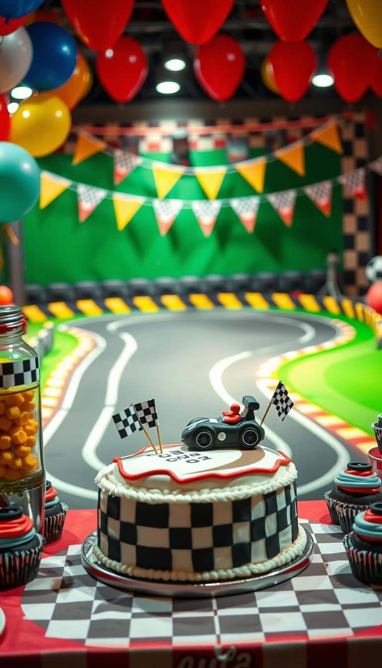 race car birthday party activities