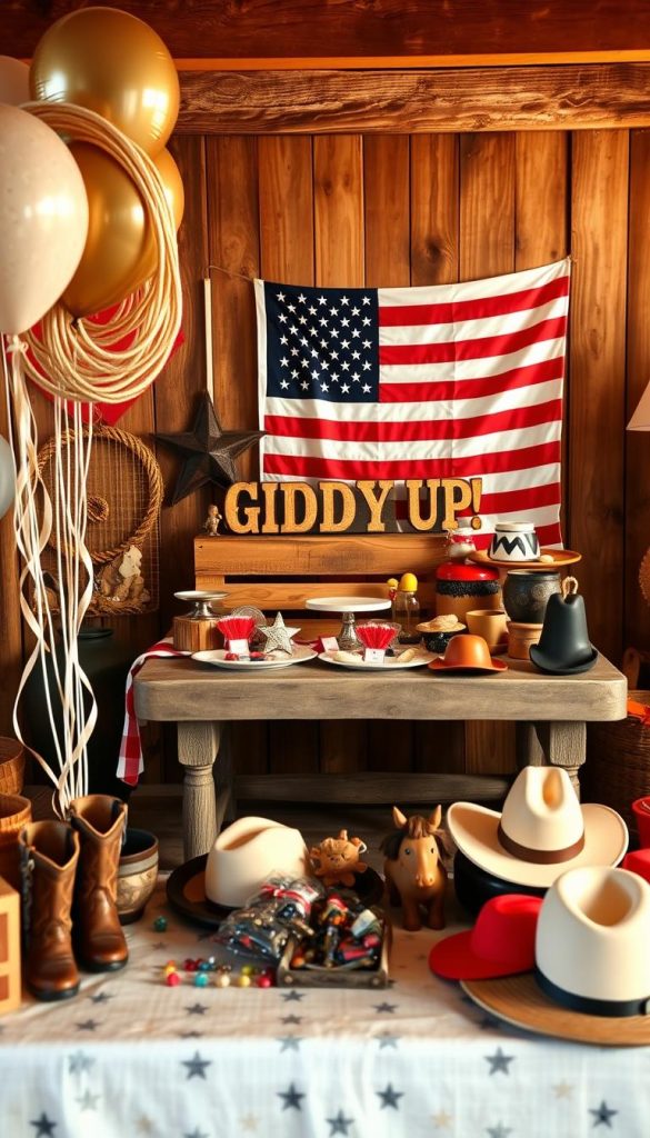 rodeo theme party planning