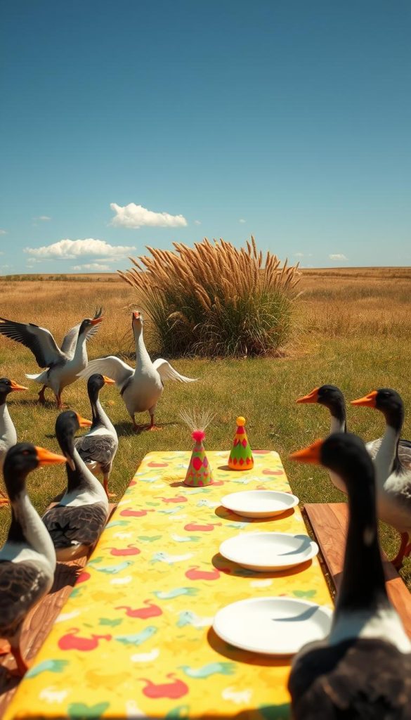 silly goose party ideas