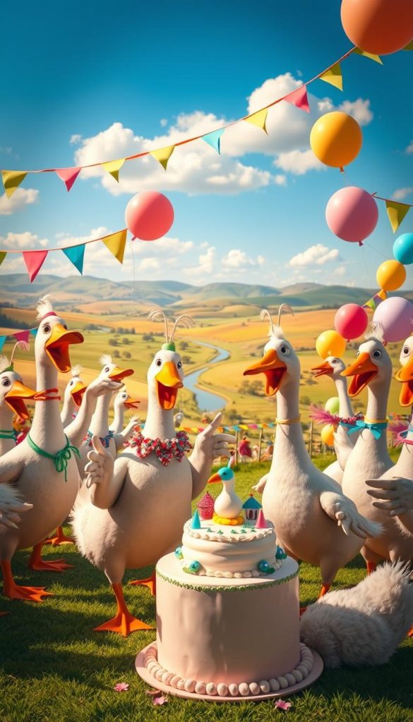 silly goose party ideas