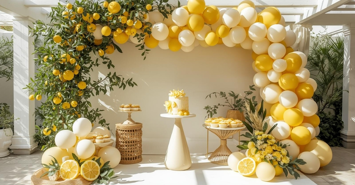 lemon baby shower
