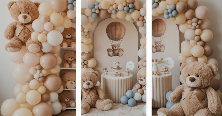 Teddy Bear Baby Shower Ideas: Decorations, Cakes, Invitations & Themes for Boys and Girls
