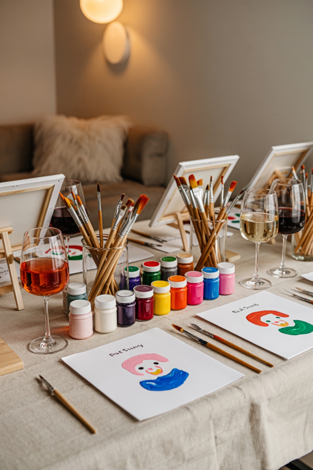 Paint and Sip Party Ideas – Beautiful Party Ideas, Travel Inspiration ...