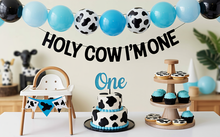 Holy Cow I’m One Birthday Boy: The Ultimate First Birthday Party Guide