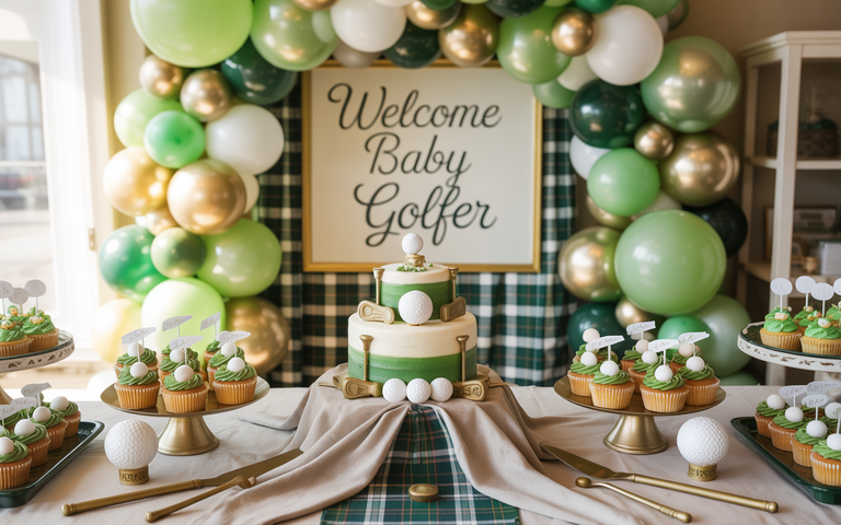 A Little Putter Is on the Way: The Ultimate Golf Baby Shower Ideas