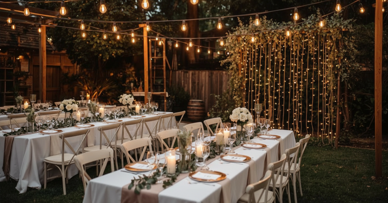 Backyard Wedding Reception Ideas: The Ultimate Guide to an Outdoor Celebration