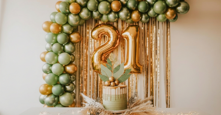 21st Birthday Party Themes for Women: More Color Ideas and Decoration Inspiration