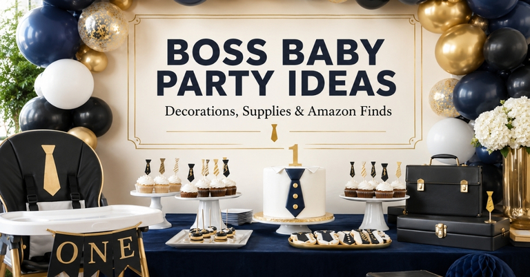 Boss Baby Party Ideas: Decorations, Supplies & Amazon Finds
