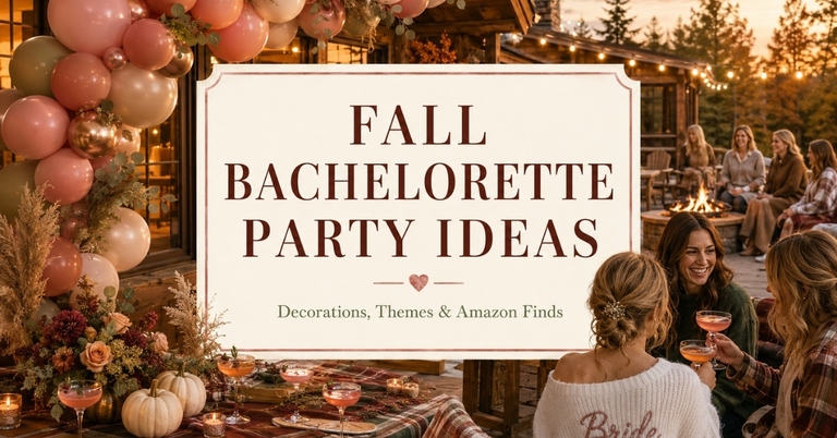 Fall Bachelorette Party Ideas: Decorations, Themes & Amazon Finds