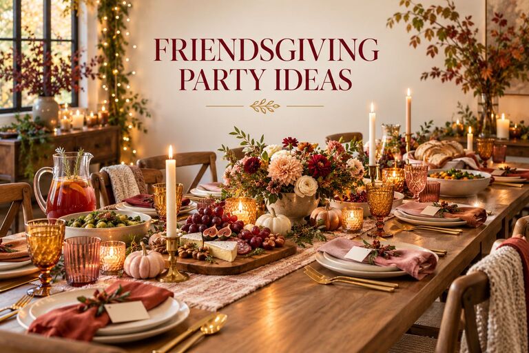 Friendsgiving Party Ideas for a Fun and Stylish Dinner