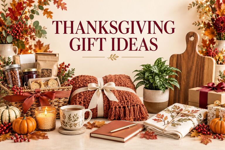Thanksgiving Gift Ideas for Hosts, Friends and Family