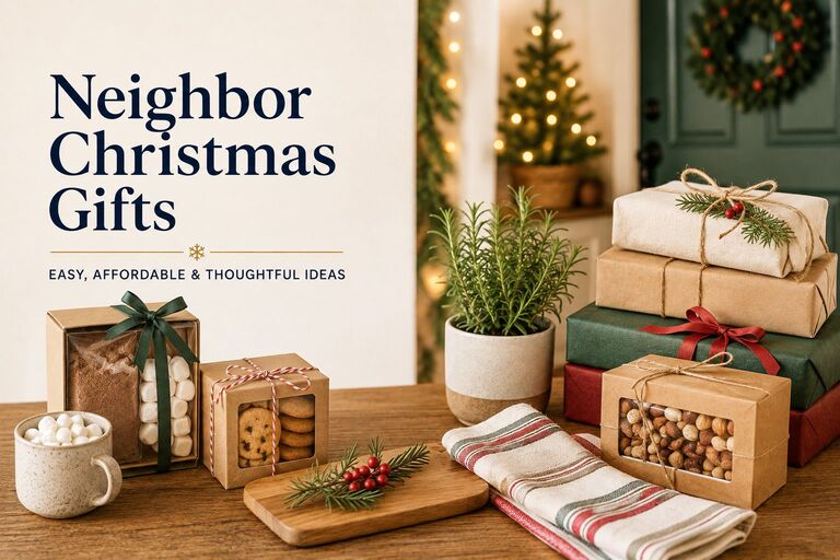 Neighbor Christmas Gifts: Easy and Affordable Ideas
