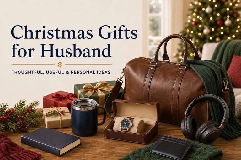 Christmas Gifts for Husband: Thoughtful Ideas He’ll Actually Use