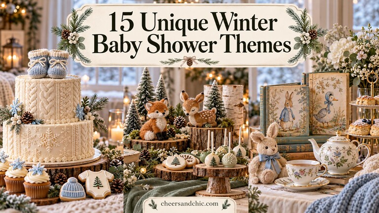 Unique Winter Baby Shower Themes