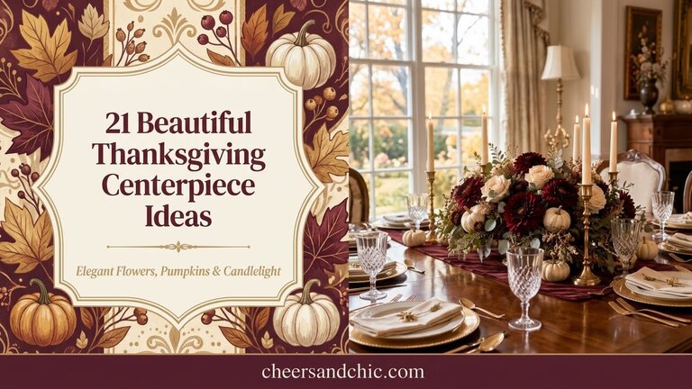 21 Beautiful Thanksgiving Centerpiece Ideas